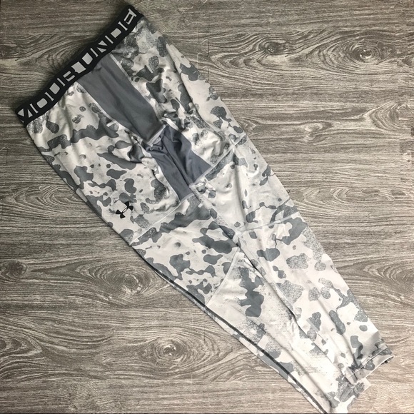 Under Armour Pants Mens Xl Coldgear Winter Camo Legging Poshmark